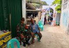 Babinsa Kelurahan Soklat Hadir di Tengah Warga, Monitoring Hajatan untuk Jaga Kamtibmas