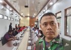 “Jaga Kondusivitas, Babinsa Kelurahan Soklat Monitoring Audiensi DPRD Subang dengan ABS”