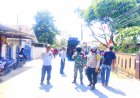 *SINERGI* TNI-Polri dan Dishub, Arak-arakan Sisingaan di Kelurahan Soklat Berjalan Aman